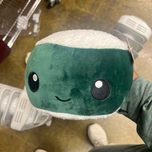 Toy Factory Sushi Roll Plush Stuffed Toy 8" Round Cute Kawaii That's How I Roll